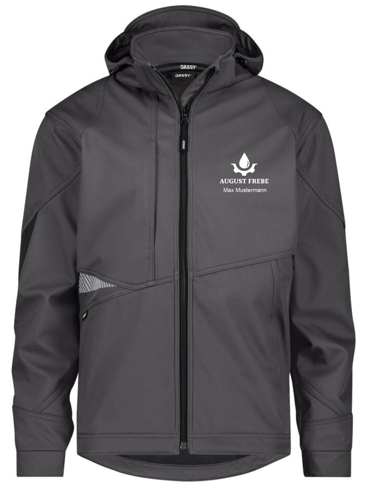 Softshelljacke Gravity anthrazit-schwarz (AF)